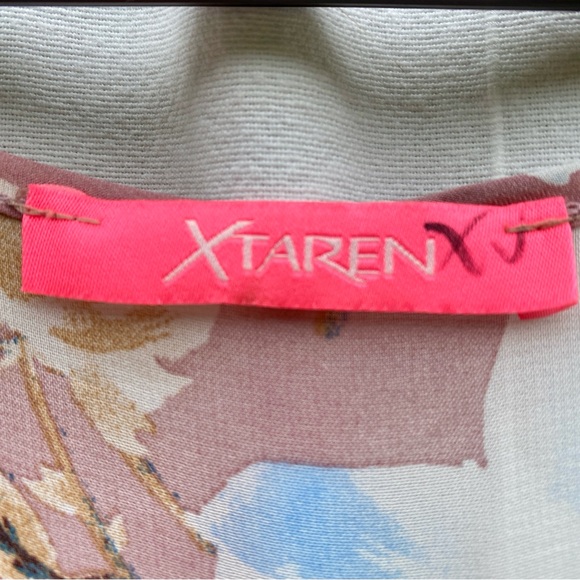 Gorgeous Xtaren Blush Pink Boho Flowy Floral Balloon Sleeve Maxi Dress - Picture 11 of 11